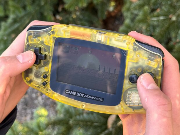 Gameboy Advance Clear Yellow