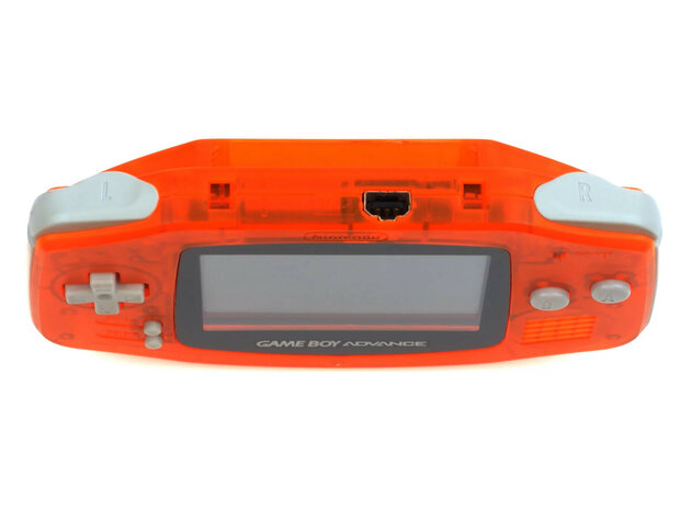 Gameboy Advance Crystal Orange