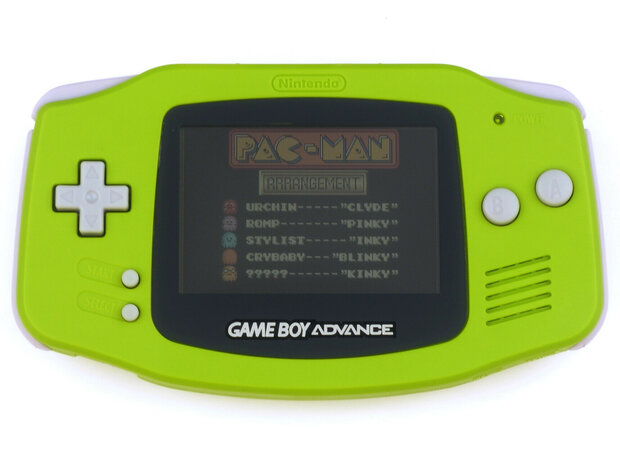 Gameboy Advance Green