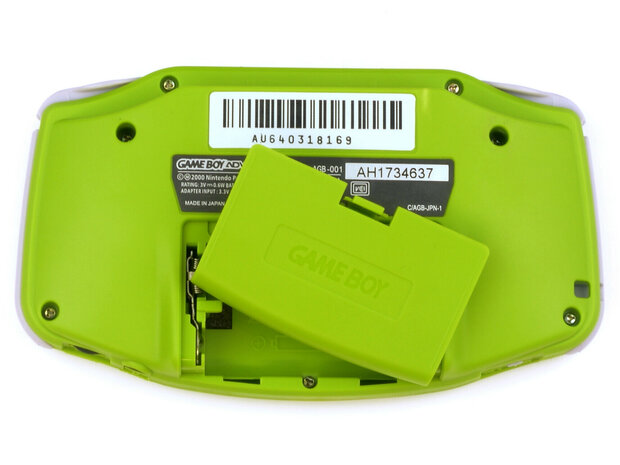 Gameboy Advance Green