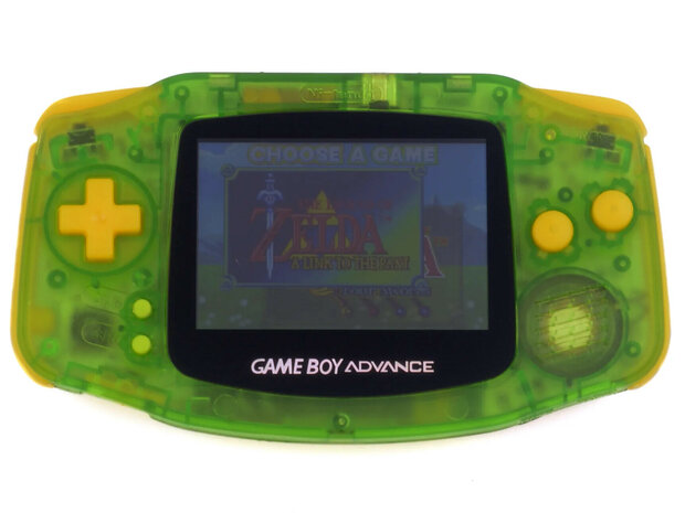 Gameboy Advance Limited Zelda Edition + IPS V5 Backlight