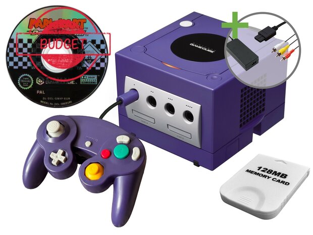 Nintendo Gamecube Starter Pack - Value Mario Kart Double Dash Edition - Budget
