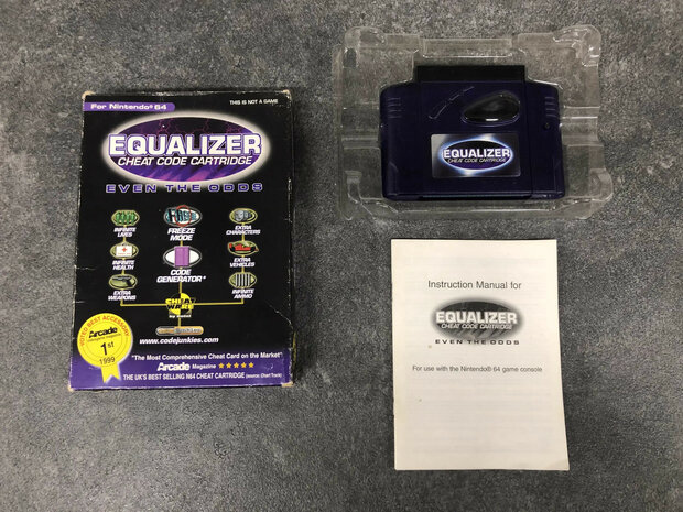 CheatWare Equalizer N64 [Complete]