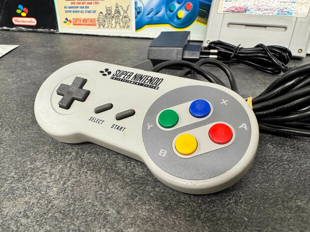 Super Nintendo Starter Pack - Super Mario All Stars Edition [Complete]