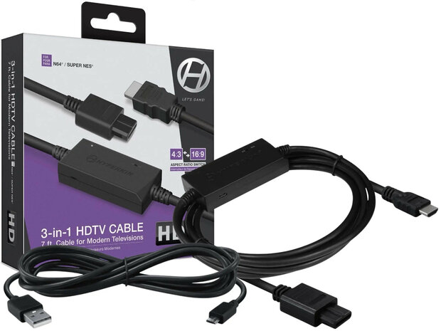 HDTV HDMI Kabel voor SNES en N64