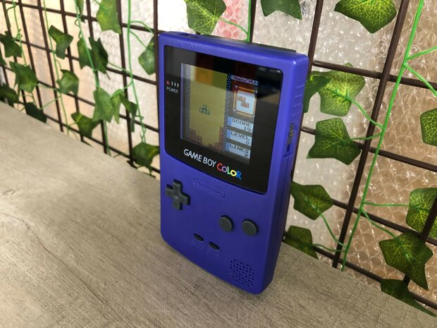 Gameboy Color IPS Backlight Purple Edition