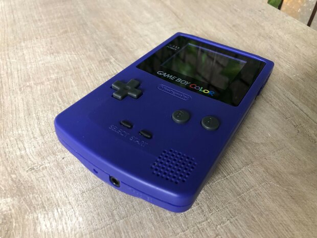 Gameboy Color IPS Backlight Purple Edition
