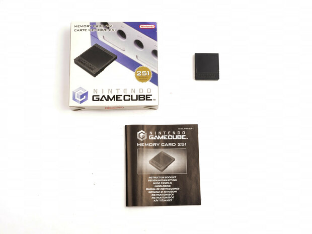 Originele Gamecube Memory Card 251 Blocks [Complete]