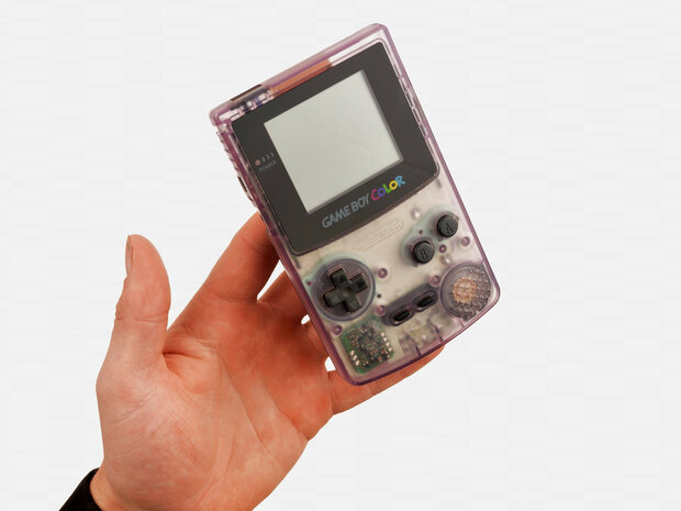 Gameboy Color Transparent Purple [Complete]