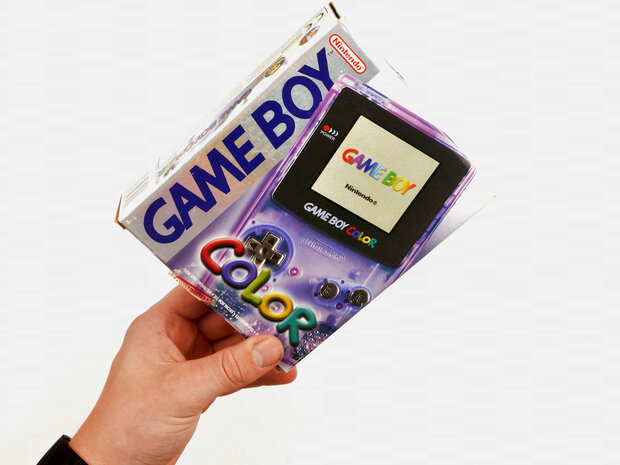 Gameboy Color Transparent Purple [Complete]