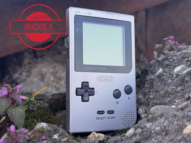 Gameboy Pocket Silver (Black Lens) - Budget