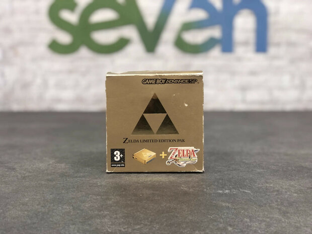 Gameboy Advance SP Zelda Edition [Complete]