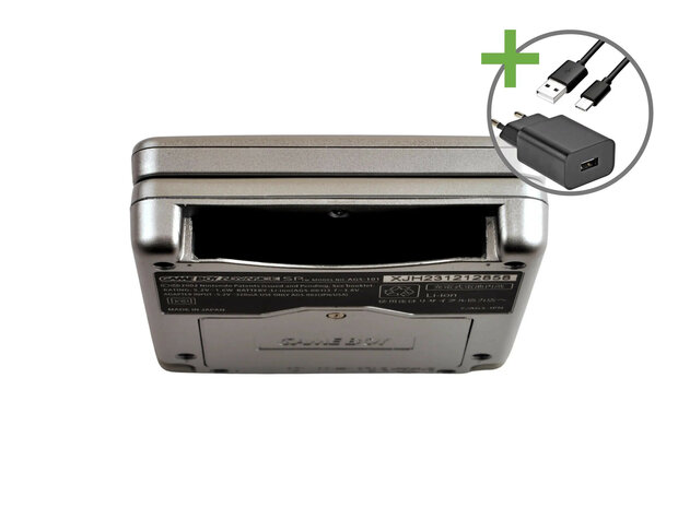 Gameboy Advance SP Silver - USB-C & IPS V5