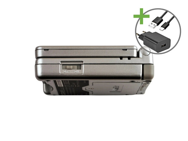 Gameboy Advance SP Silver - USB-C & IPS V5