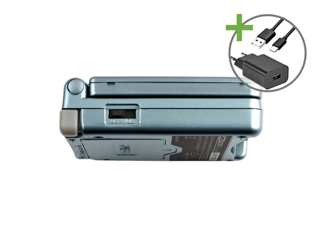 Gameboy Advance SP Lightblue - USB-C & IPS V5