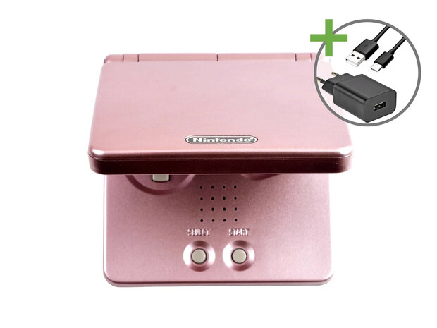 Gameboy Advance SP Pink - USB-C & IPS V5