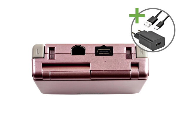 Gameboy Advance SP Pink - USB-C & IPS V5