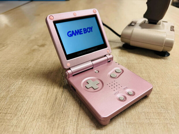 Gameboy Advance SP Pink - USB-C & IPS V5