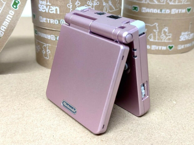 Gameboy Advance SP Pink - USB-C & IPS V5