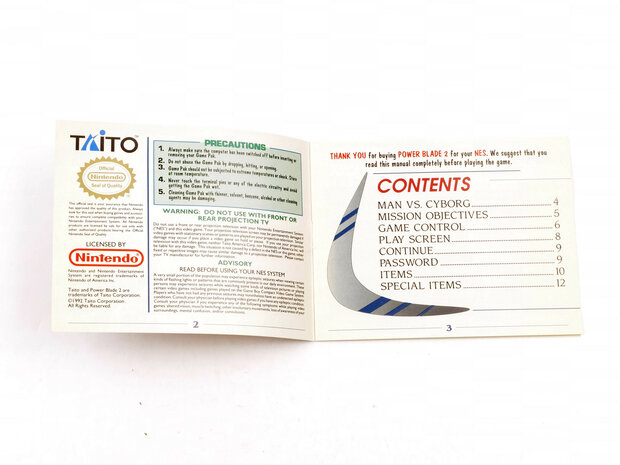 Power Blade 2 (NTSC)