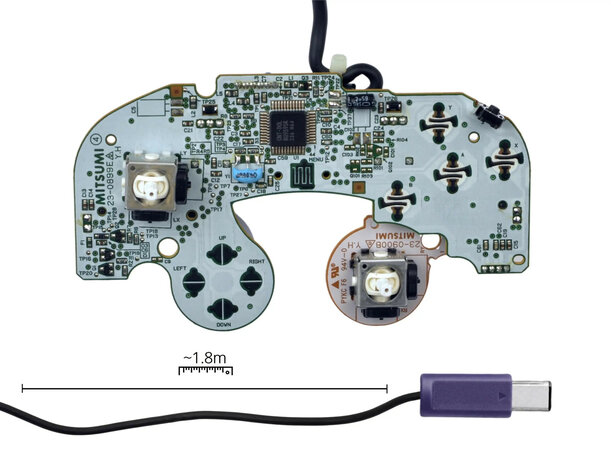 Original Gamecube Controller Crystal Purple