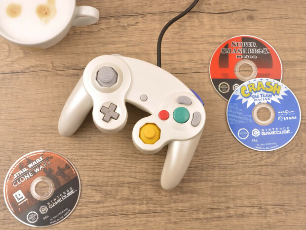 Nintendo GameCube Controller Pearl White