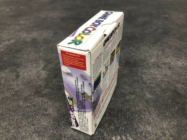 Gameboy Color Transparent Purple [Complete]
