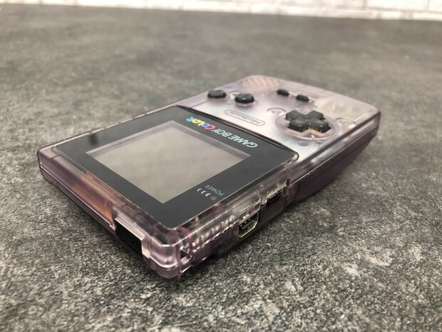 Gameboy Color Transparent Purple [Complete]