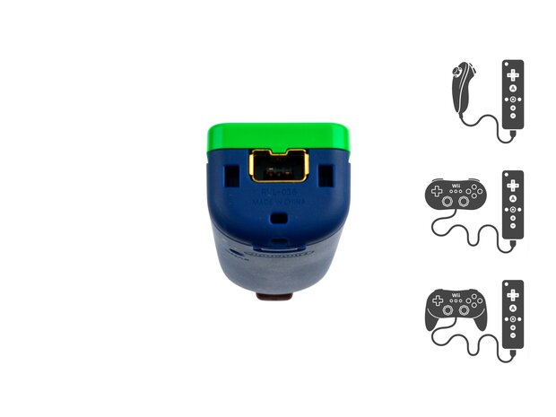 Nintendo Wii Remote Controller Motion Plus Luigi