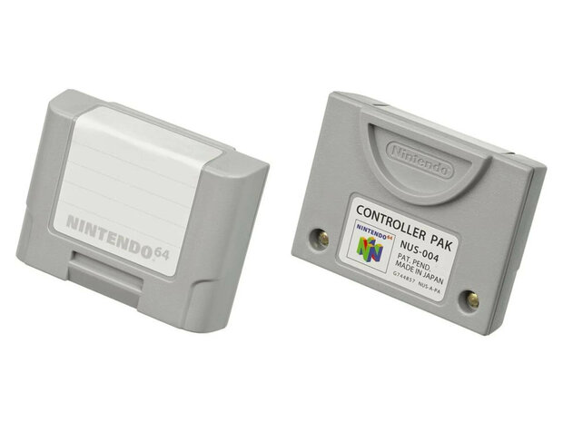 Originele Nintendo 64 Memory Card (Controller Pack)