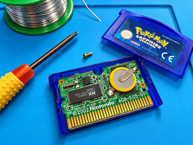 Game Boy Pokemon Game Save Batterij CR1616