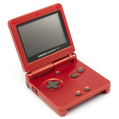 Gameboy Advance SP Red