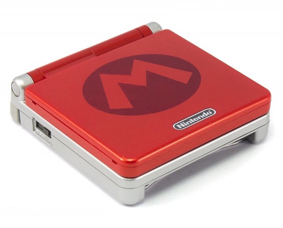 Gameboy Advance SP Mario Edition