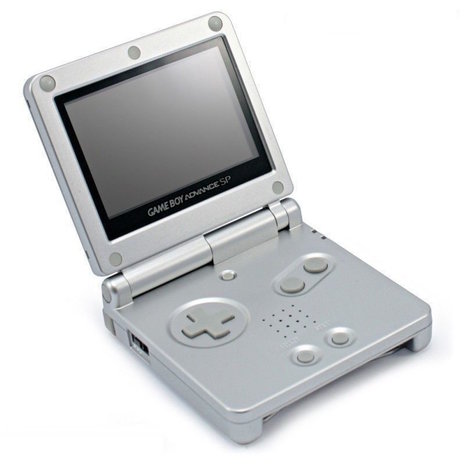 Gameboy Advance SP Silver