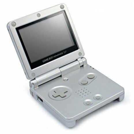 Gameboy Advance SP Silver [Complete]