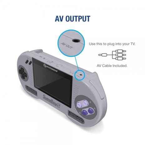 SupaBoy S Portable SNES Console