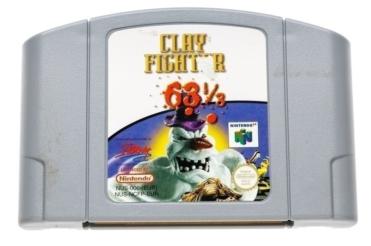nintendo 64 clayfighter