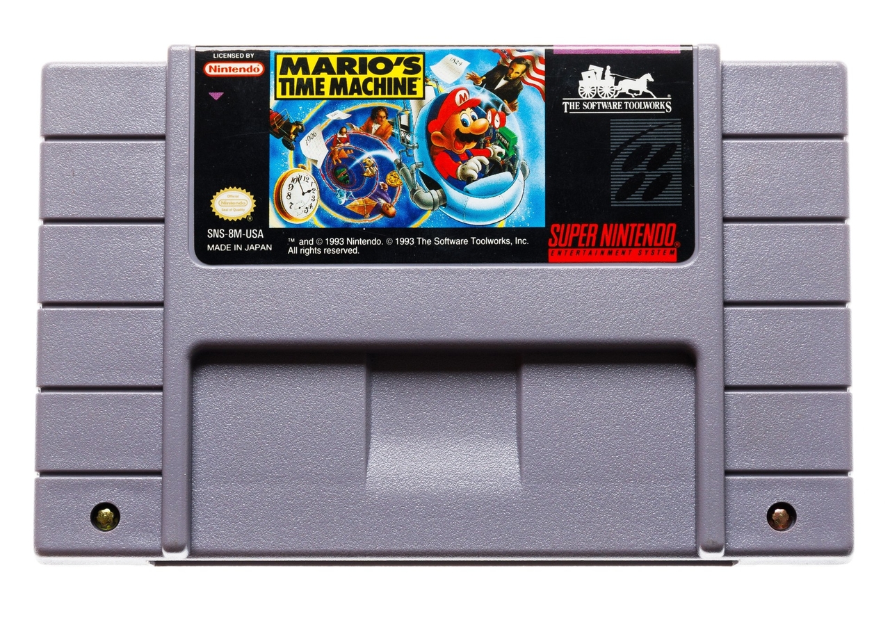 Mario's time machine sales snes