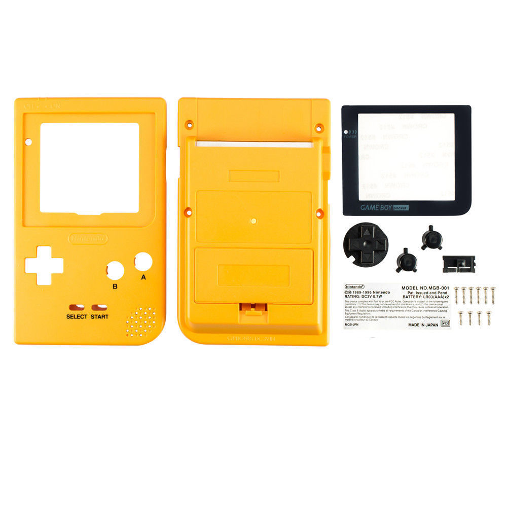 Gameboy Pocket Shell Yellow Retronintendostore Com