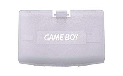 Game Boy Advance Battery Cover (Transparent Blue)