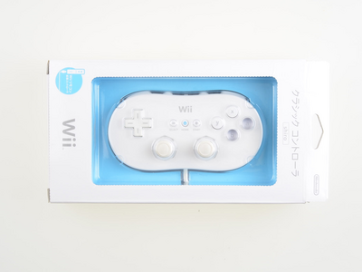 Nintendo Wii Classic Controller White [Complete]