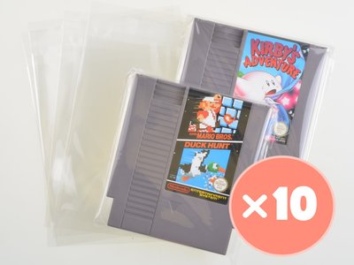 10x Nintendo NES Game Cart Bag
