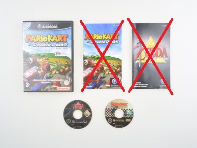 Mario Kart Double Dash + Zelda Collector's Edition (No Manual)