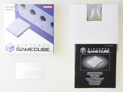 Originele Gamecube Memory Card 59 Bloks [Complete]