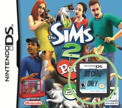 The Sims 2 - Pets - Losse Cartridge