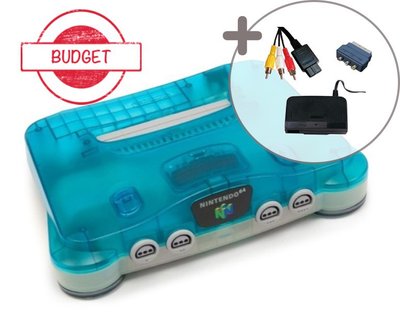 Nintendo 64 Console Aqua Blue - Budget