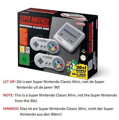 Super Nintendo (SNES) Classic Mini Starter Pack [Complete]