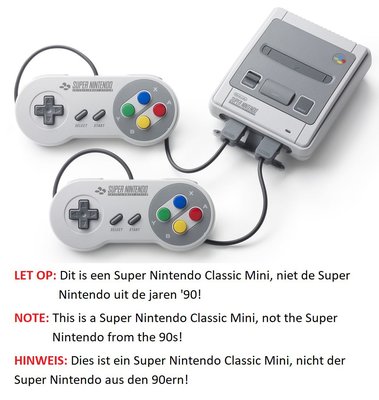 Super Nintendo (SNES) Classic Mini Starter Pack