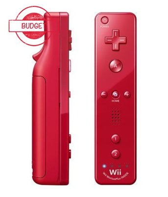 Nintendo Wii Remote Controller Motion Plus Red - Budget