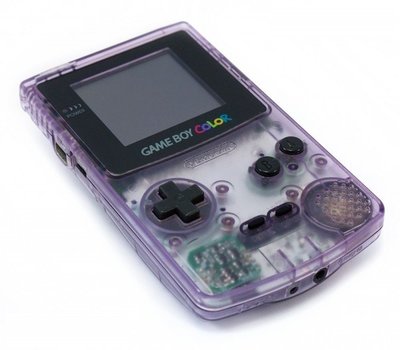 Gameboy Color Transparent Purple